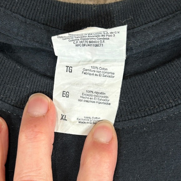 AMC The Walking Dead Zombie Graphic Jerzees T Shirt Black XL - Picture 4 of 8